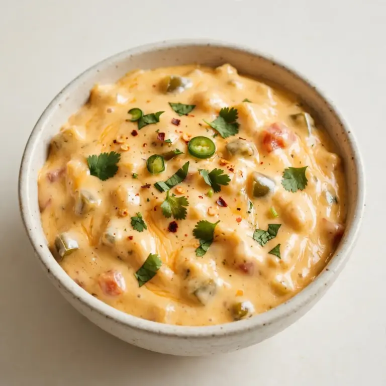 Cremiger Hausgemachter Queso Dip