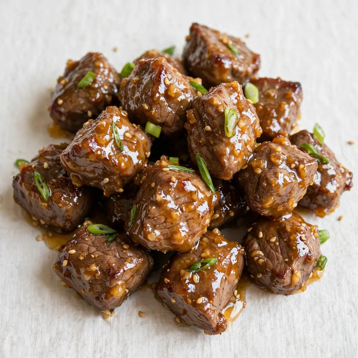 Crockpot Honey Garlic Beef Bites fürs gemütliche Wochenende
