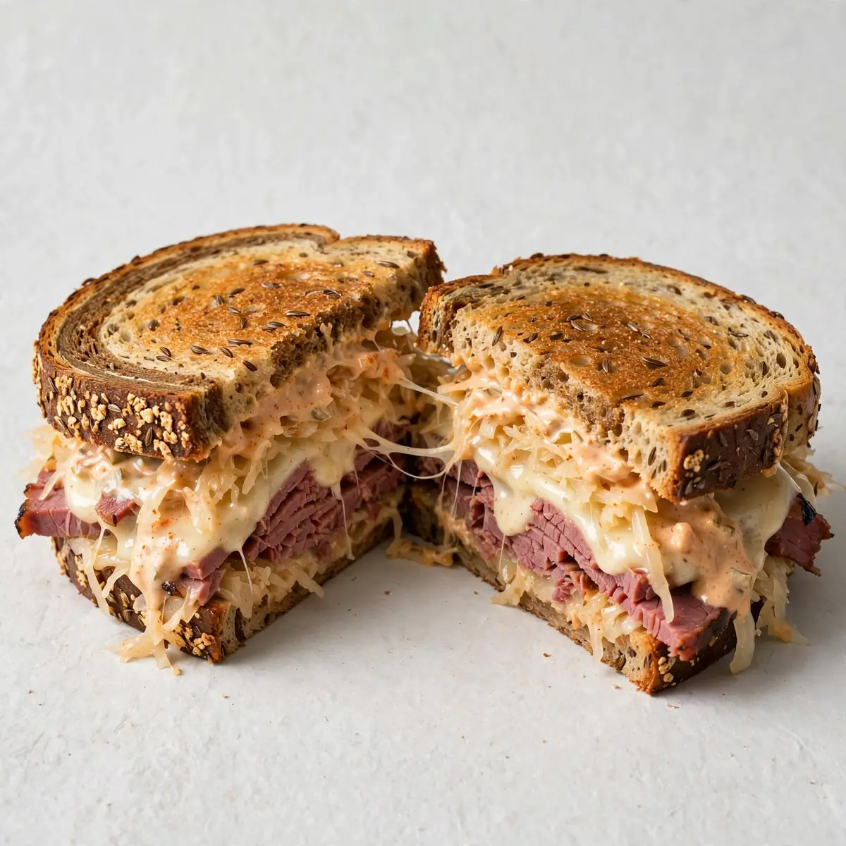 Das klassische Reuben Sandwich