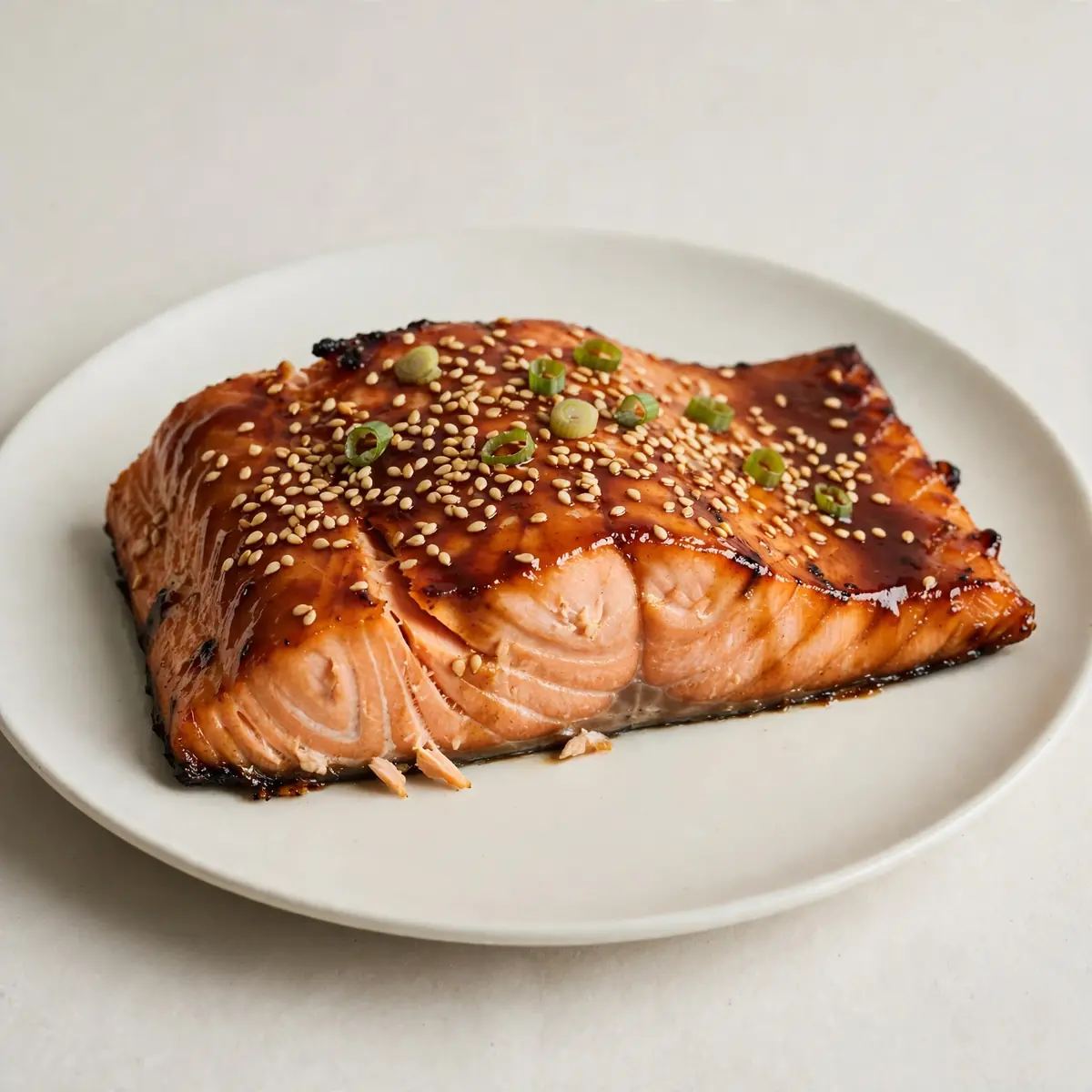 Gebackener Teriyaki-Lachs