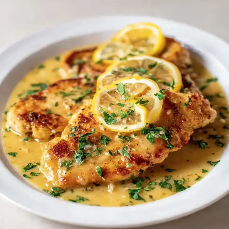 Hähnchen Francese mit Zitronensauce