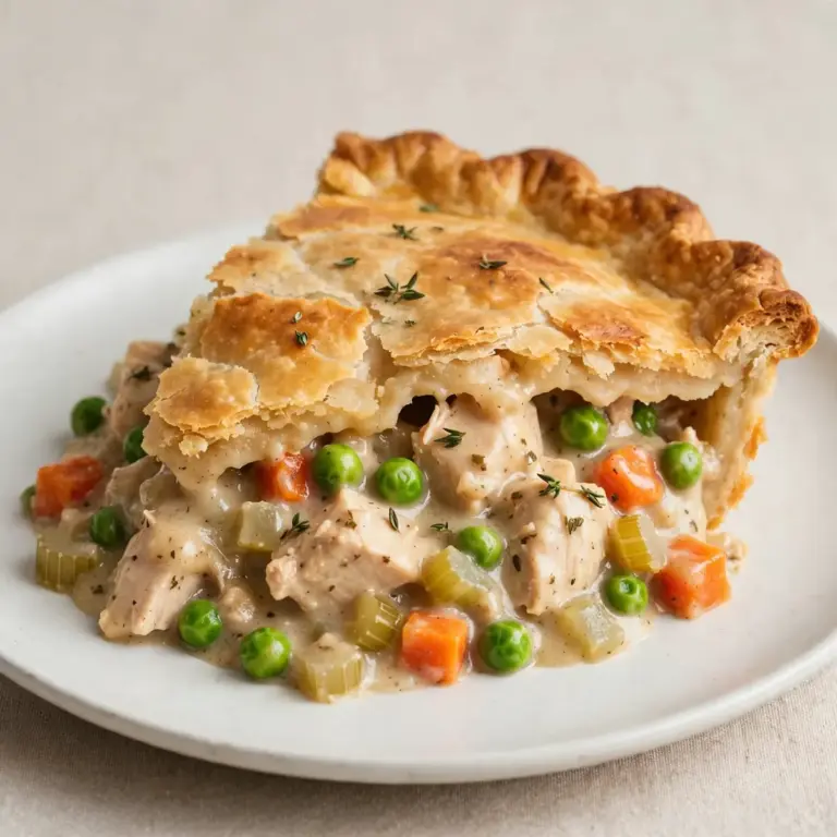 Klassische Chicken Pot Pie