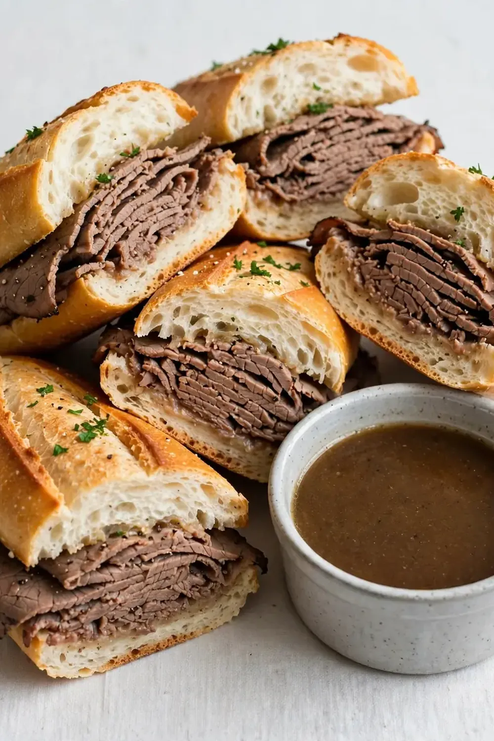 Classic French Dip Sandwiches