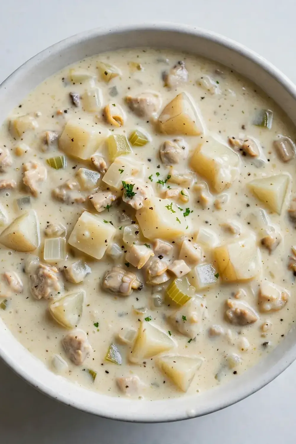 Classic New England Clam Chowder