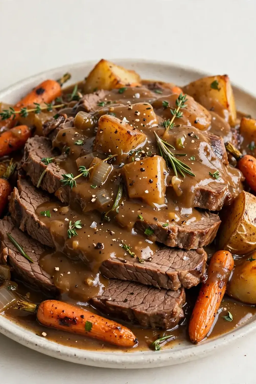 Classic Beef Pot Roast with Gravy