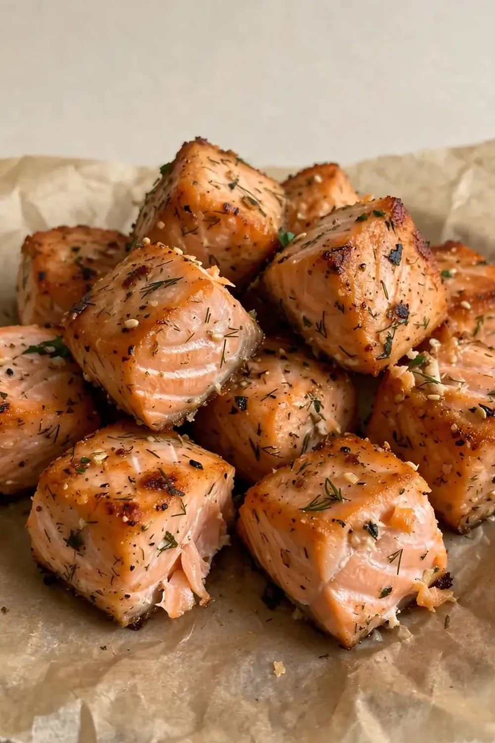 Air Fryer Salmon Bites