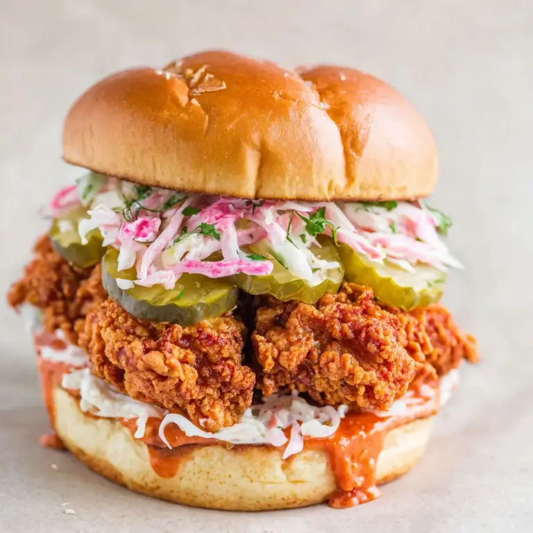 Knuspriges Nashville Chicken Sandwich
