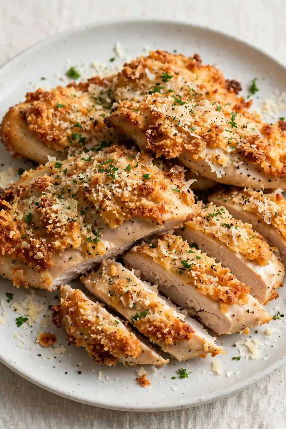Crispy Parmesan Baked Chicken