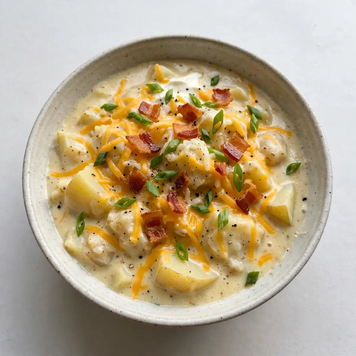 Langsam Gegarte Gefüllte Kartoffelsuppe aus dem Slow Cooker – Wohlfühlprojekt für Genießer