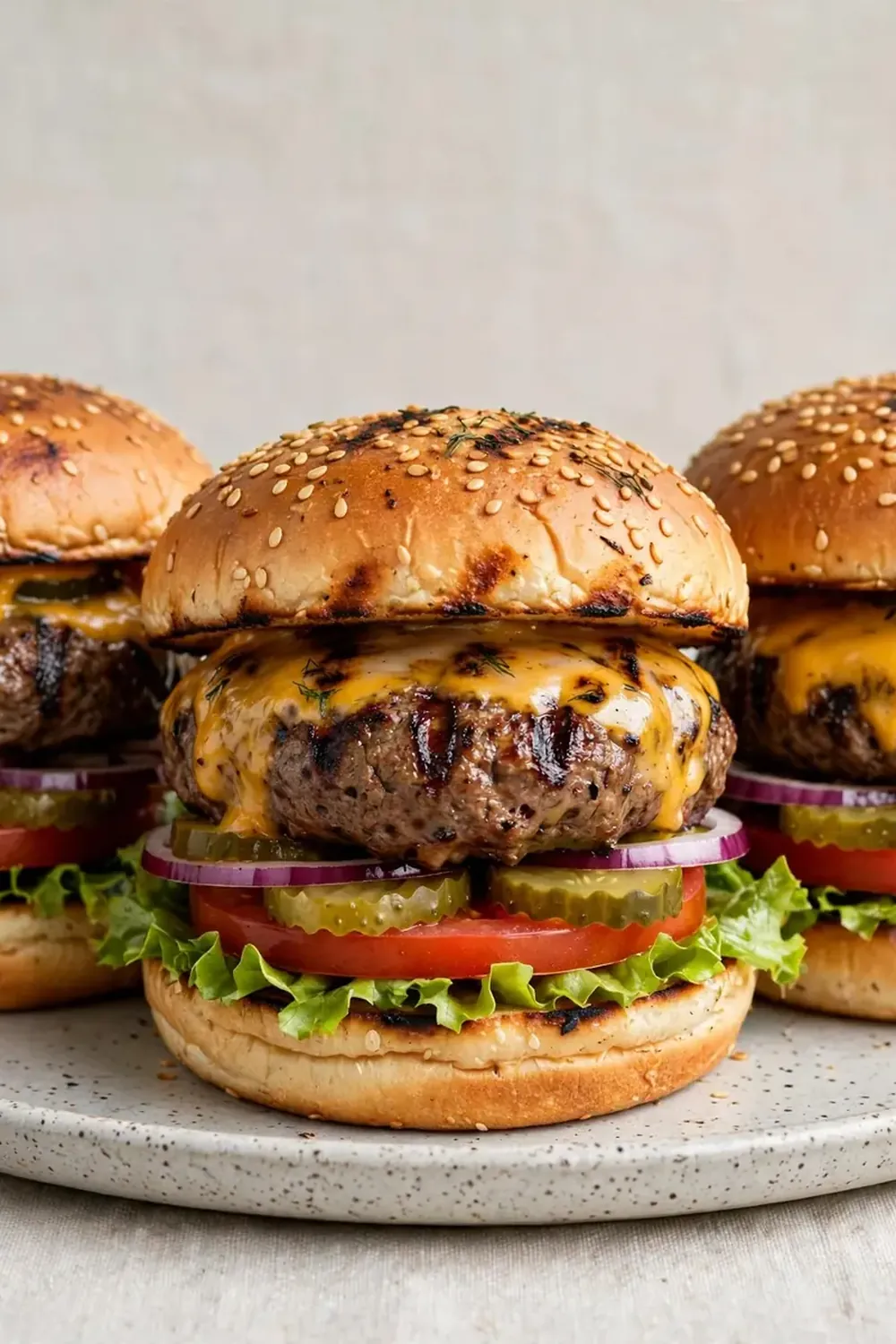 Perfect Grilled Hamburgers (Backyard BBQ)