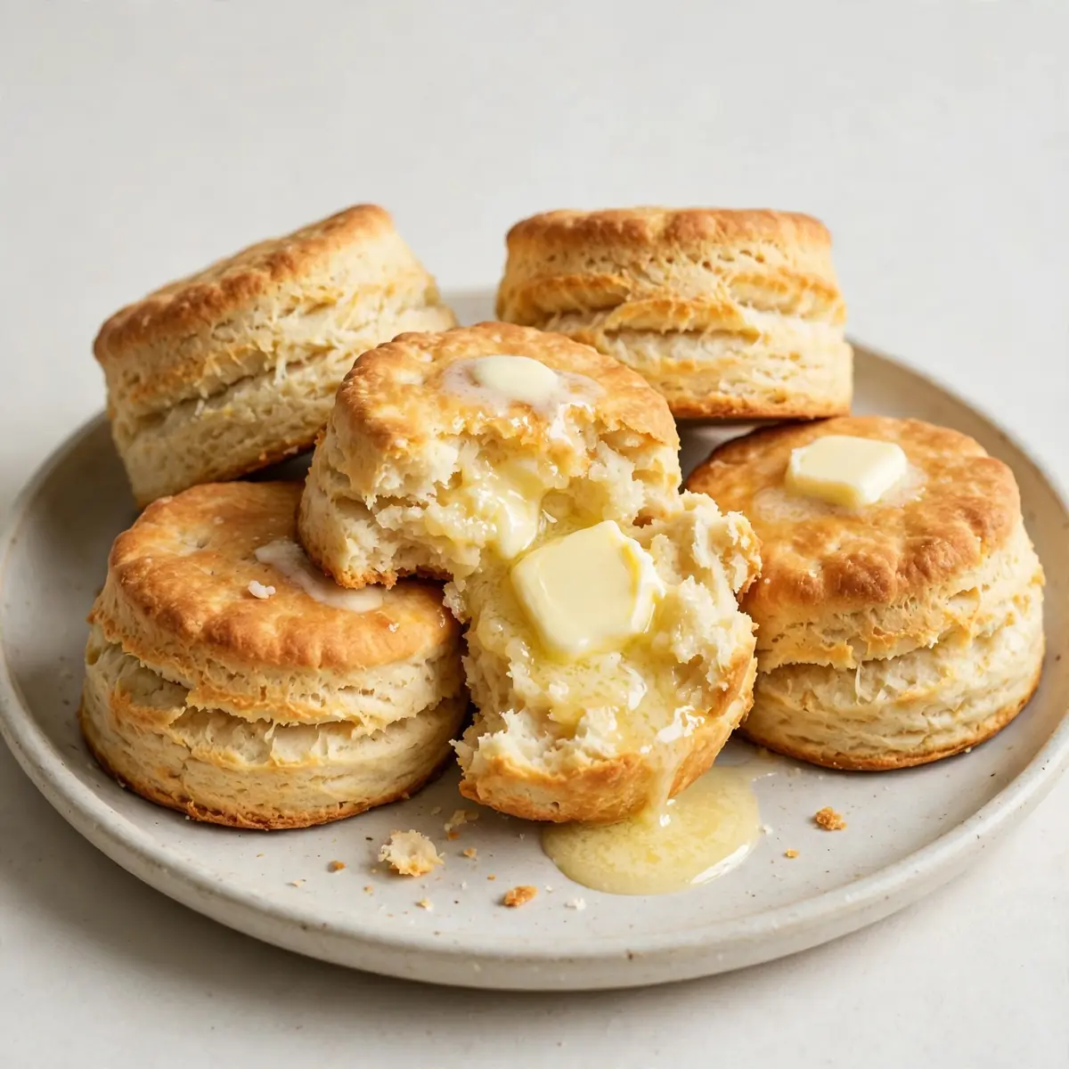 Südstaaten-Biscuits mit Butter