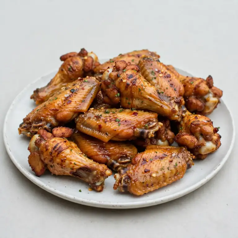 Selbstgemachte Chicken Wings für den Game Day