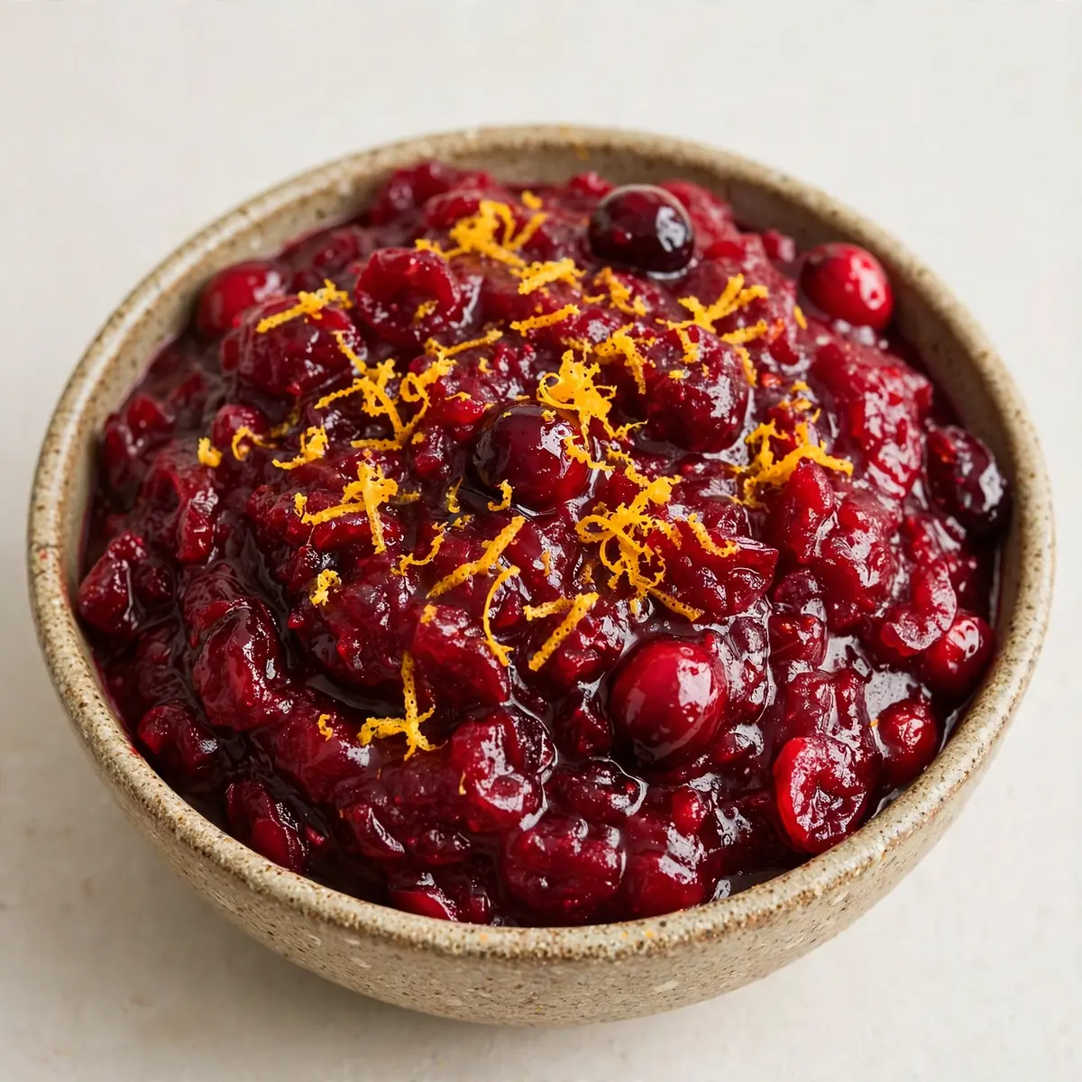 Selbstgemachte Cranberry-Soße