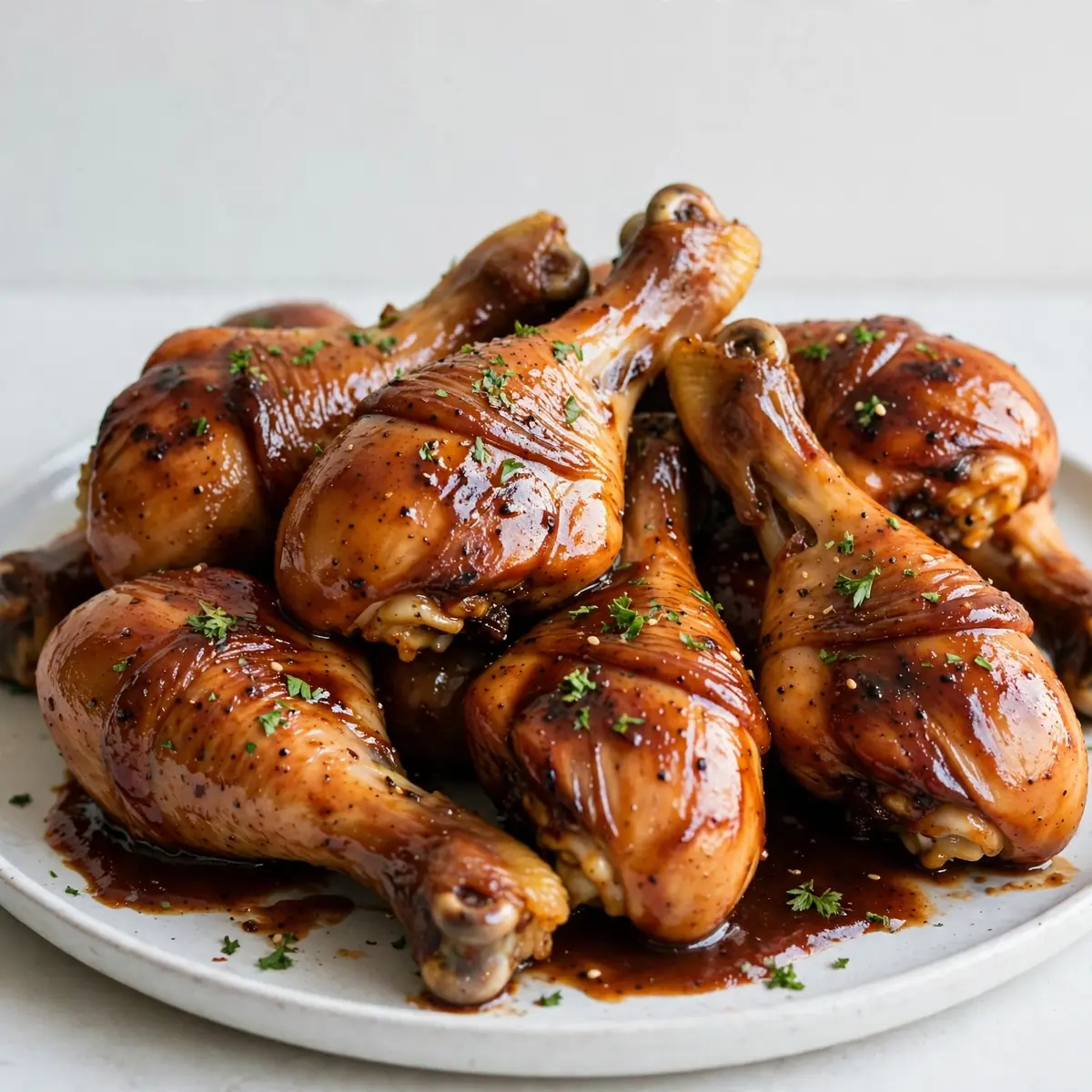 Slow Cooker BBQ Chicken Drumsticks für ein Wohlfühl-Wochenende
