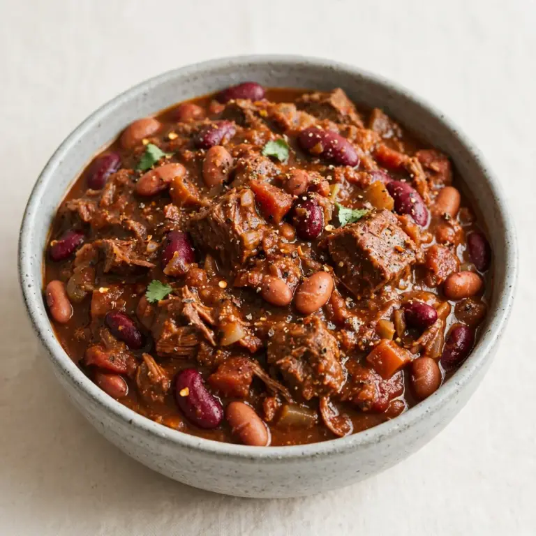 Slow Cooker Beef Chili: Das Aroma wärmt die Seele
