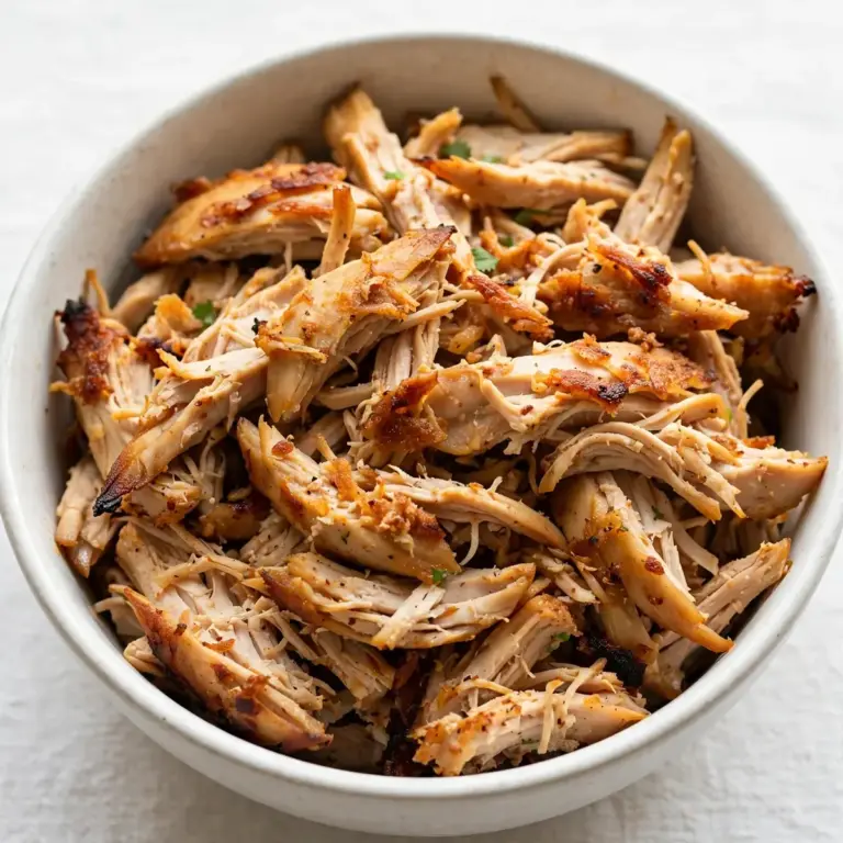 Slow Cooker Chicken Carnitas für ein wohliges Wochenende
