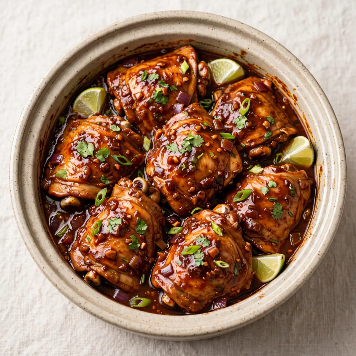Slow Cooker Chipotle Chicken Thighs für ein duftendes Wochenende