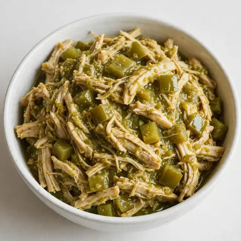 Slow Cooker Green Chile Chicken fürs Wochenende
