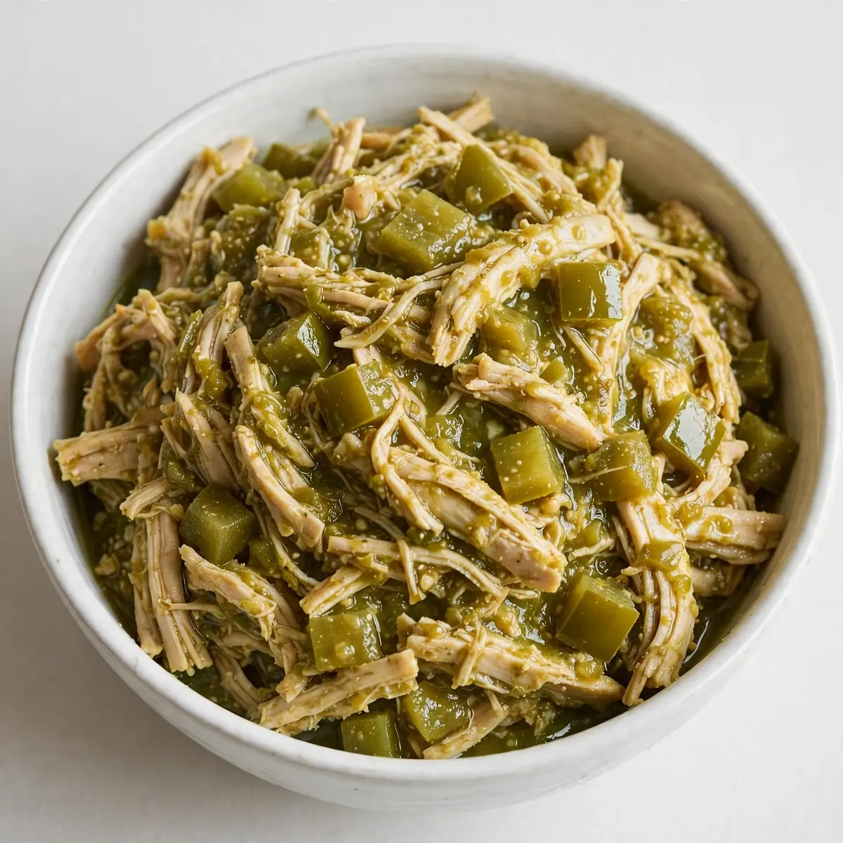 Slow Cooker Green Chile Chicken fürs Wochenende