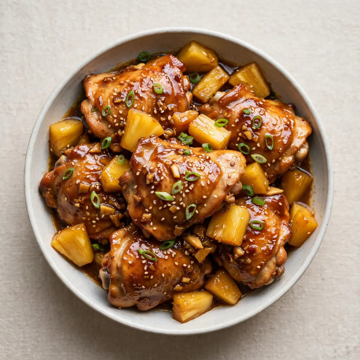 Slow Cooker Hawaiian Chicken Thighs für ein Duftendes Wochenendprojekt