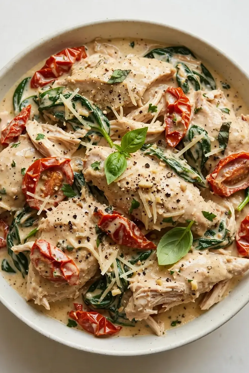 Slow Cooker Creamy Sundried Tomato Chicken