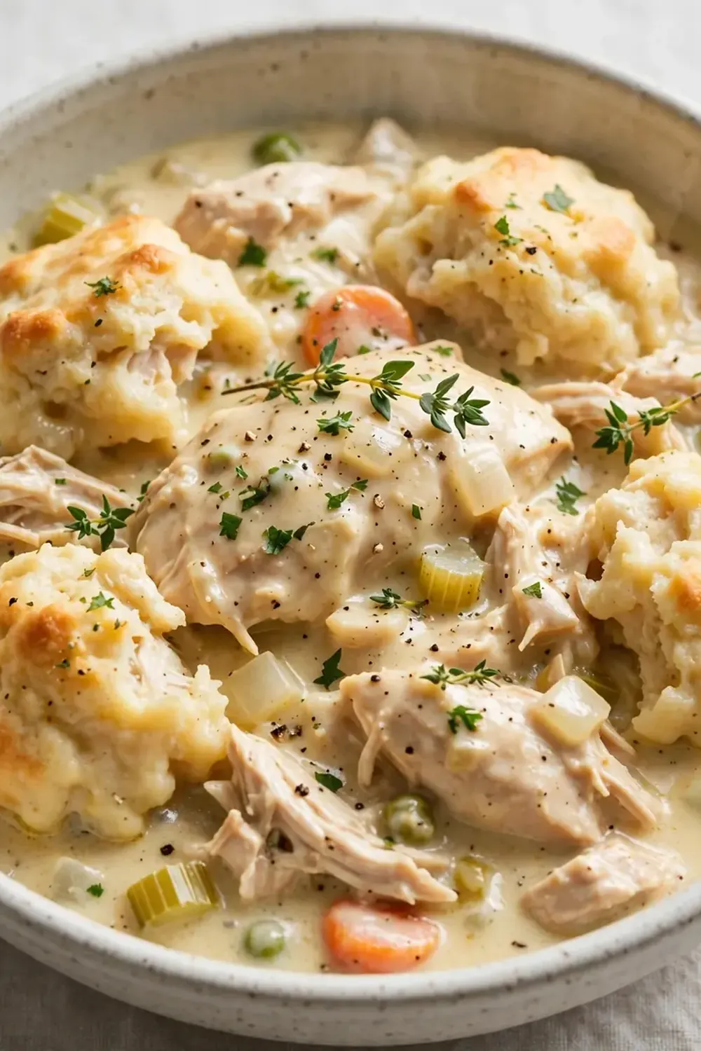 Slow Cooker Chicken and Dumplings