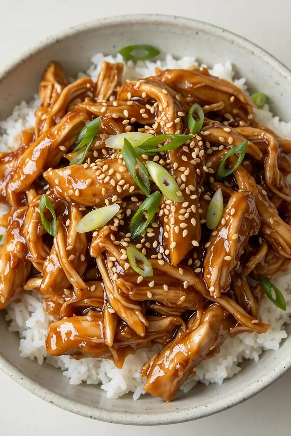 Crockpot Honey Sesame Chicken