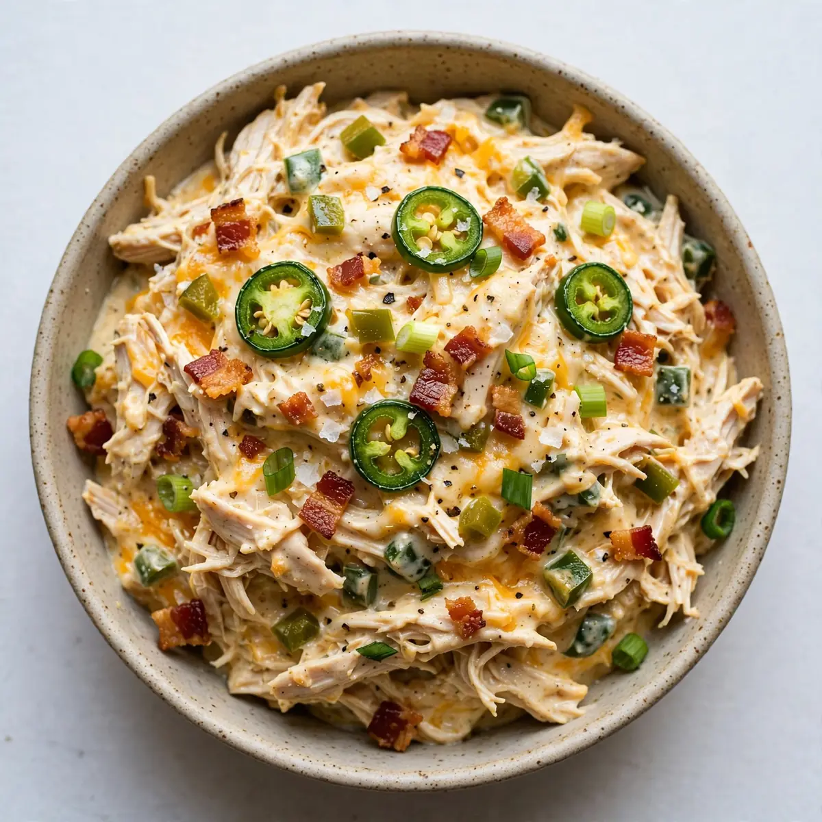Slow Cooker Jalapeño Popper Chicken für ein wohliges Wochenende