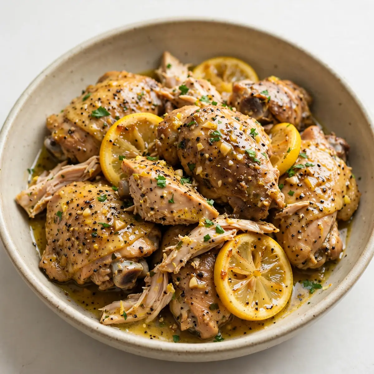 Slow Cooker Lemon Pepper Chicken für ein gemütliches Wochenendprojekt