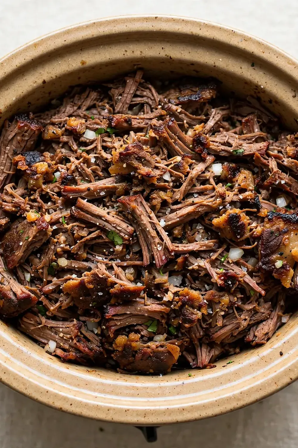 Crockpot Beef Carnitas (Pork-Free Beef Shoulder)