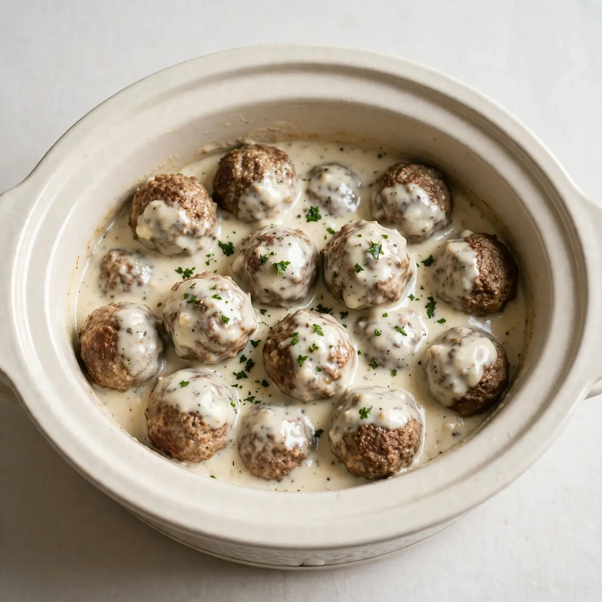 Slow Cooker Schwedische Hackbällchen für ein wohliges Wochenende