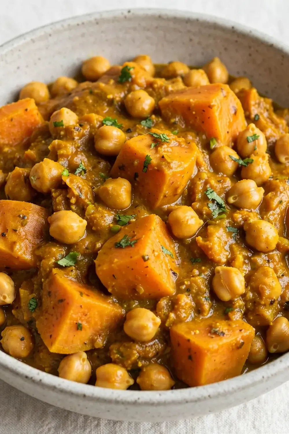 Dump-and-Go Slow Cooker Sweet Potato and Chickpea Curry