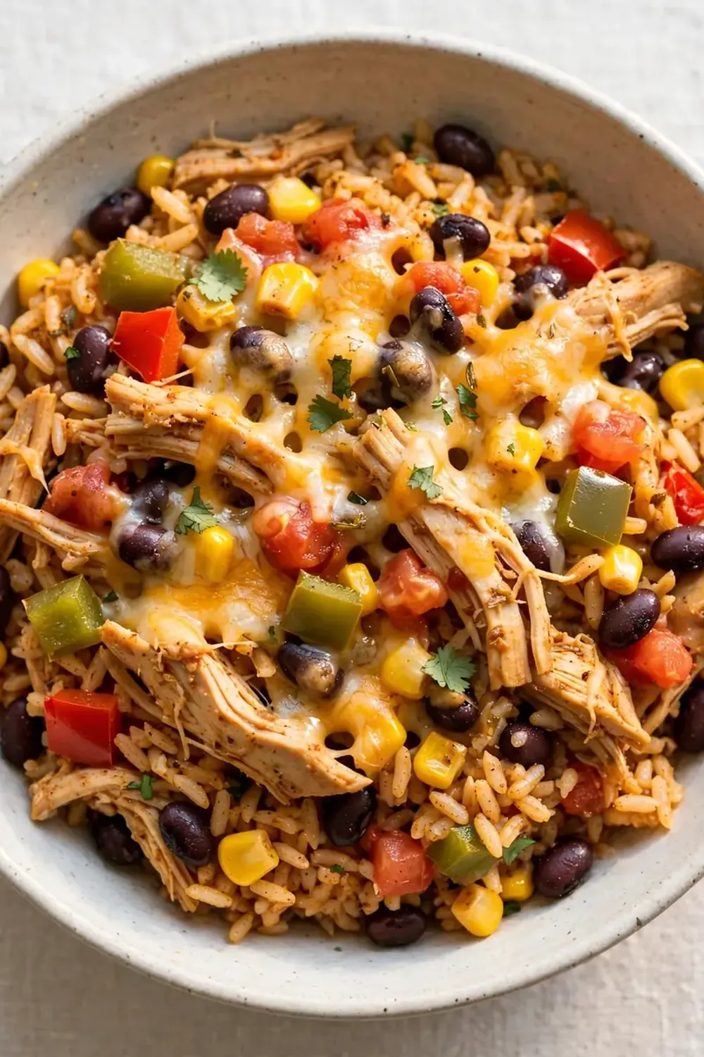 Dump-and-Go Slow Cooker Southwest Chicken and Rice
