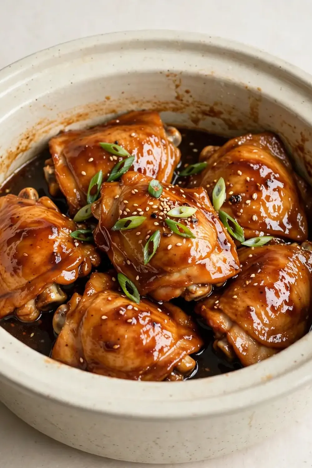 Crockpot Teriyaki Chicken Thighs