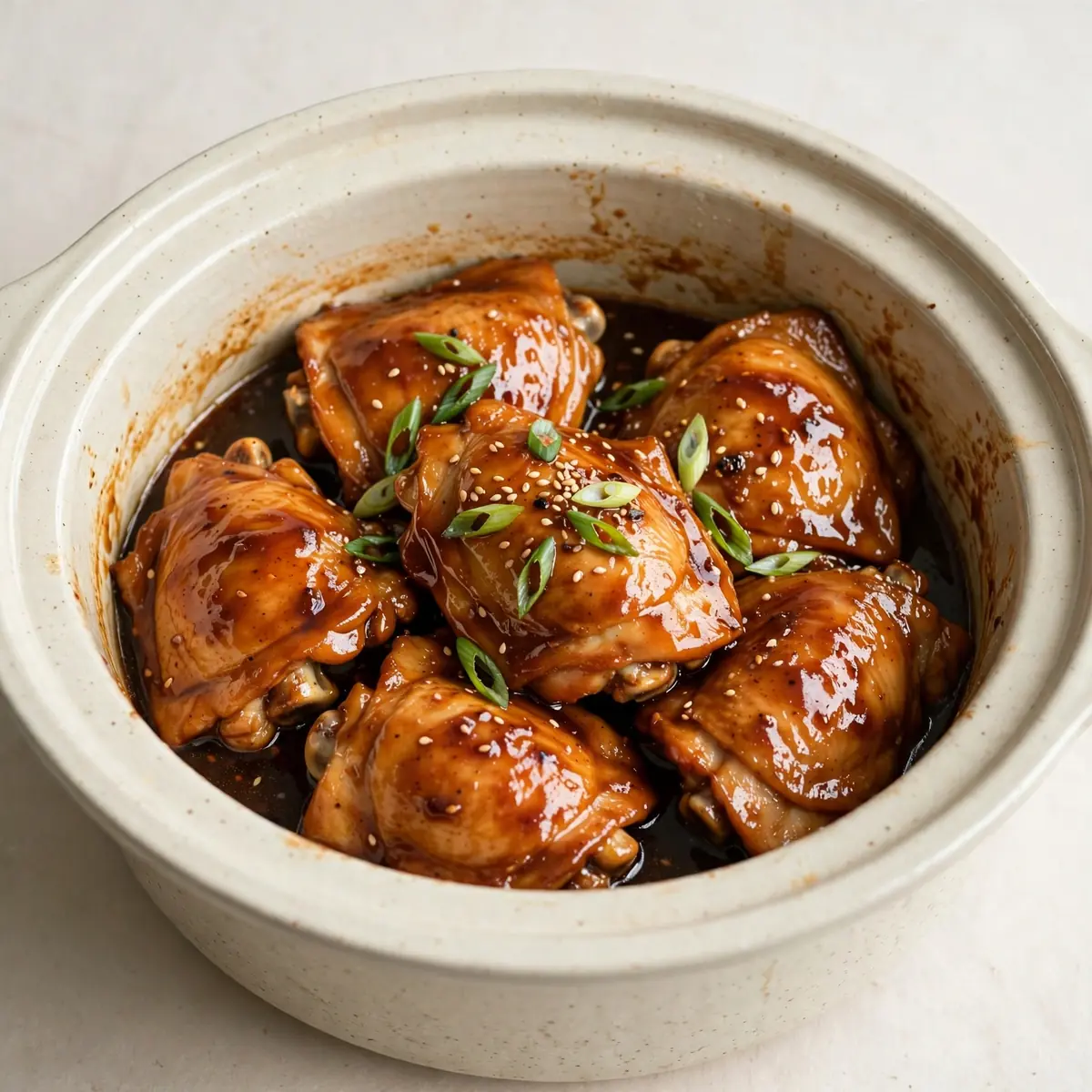 Slow Cooker Teriyaki Chicken Thighs für ein Duftendes Wochenende